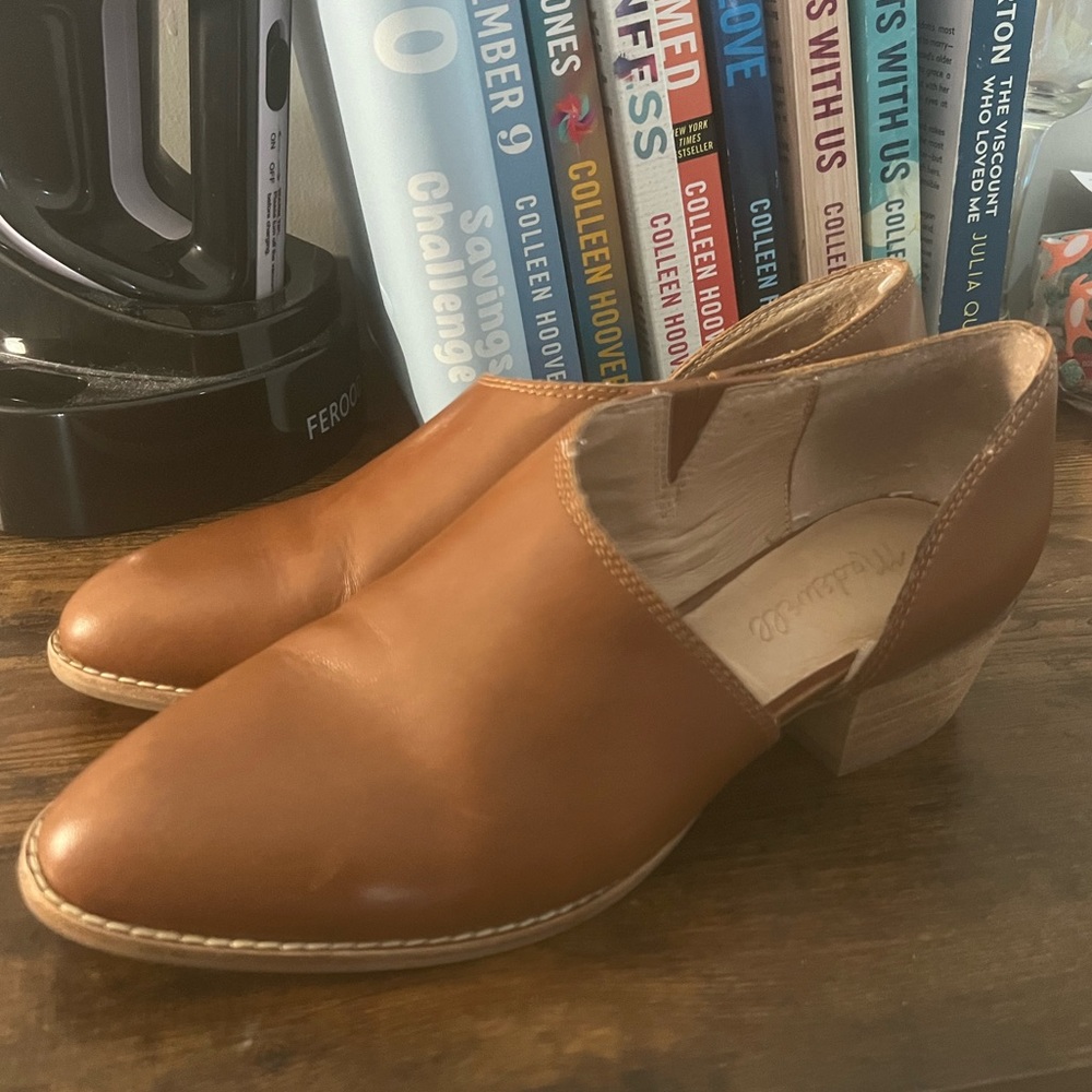 Madewell The Lucie Shoe in Leather